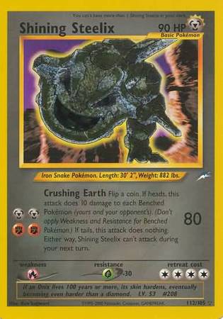 Shining Steelix (112/105) [Neo Destiny Unlimited] | Enigma On Main