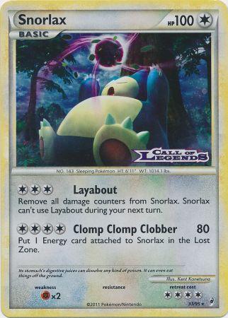 Snorlax (33/95) (Prerelease Promo) [Nintendo: Black Star Promos] | Enigma On Main