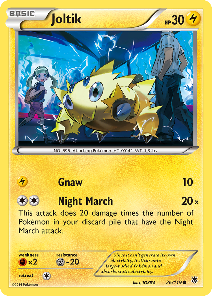 Joltik (26/119) [XY: Phantom Forces] | Enigma On Main