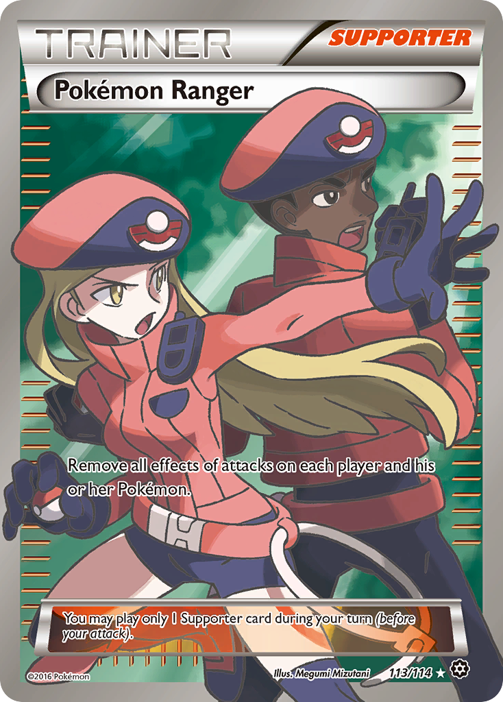 Pokemon Ranger (113/114) [XY: Steam Siege] | Enigma On Main