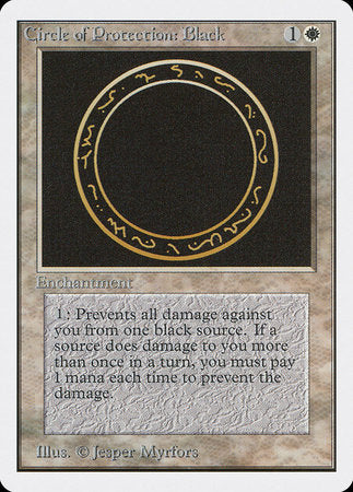 Circle of Protection: Black [Unlimited Edition] | Enigma On Main