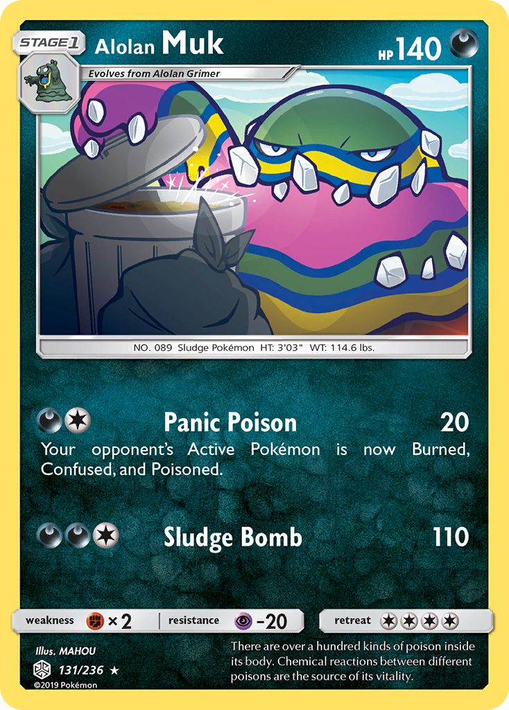 Alolan Muk (131/236) [Sun & Moon: Cosmic Eclipse] | Enigma On Main