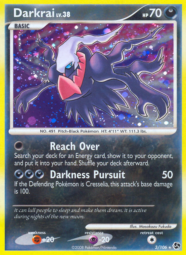 Darkrai (3/106) [Diamond & Pearl: Great Encounters] | Enigma On Main