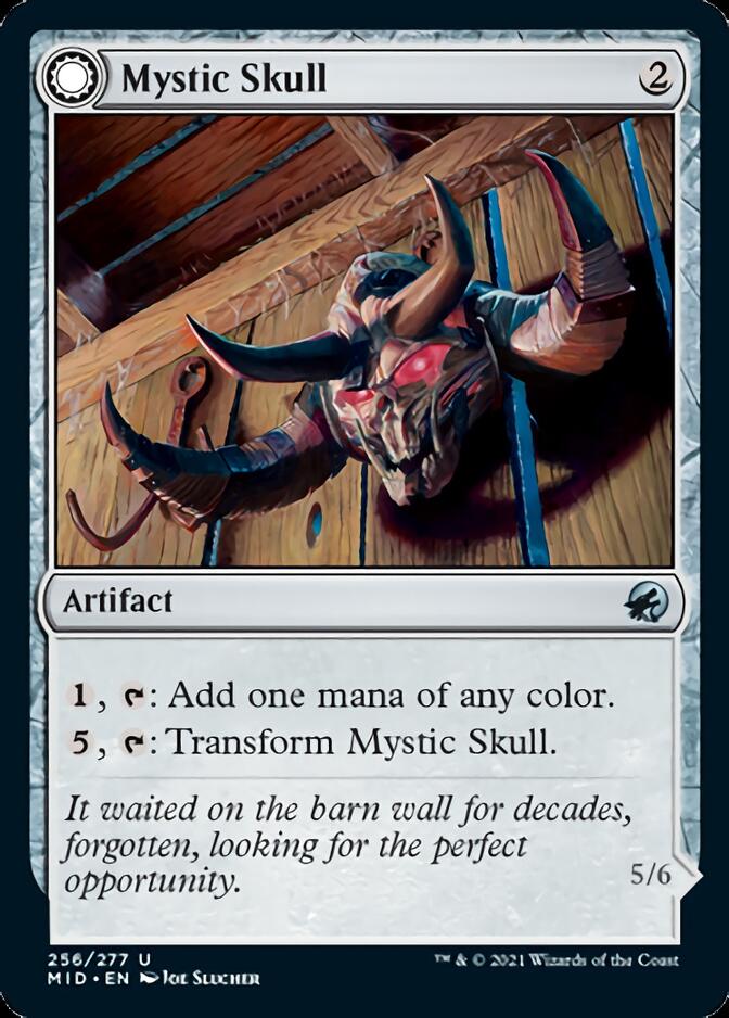 Mystic Skull // Mystic Monstrosity [Innistrad: Midnight Hunt] | Enigma On Main
