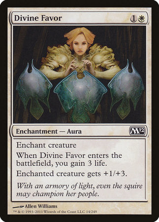 Divine Favor [Magic 2012] | Enigma On Main