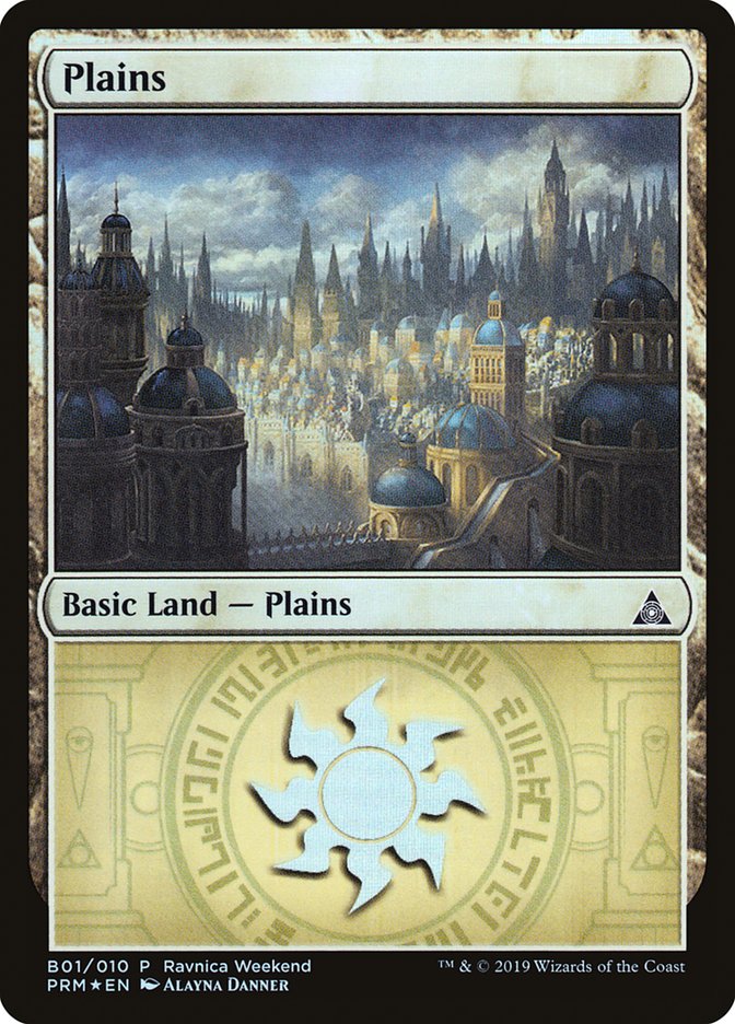 Plains (B01) [Ravnica Allegiance Guild Kit] | Enigma On Main