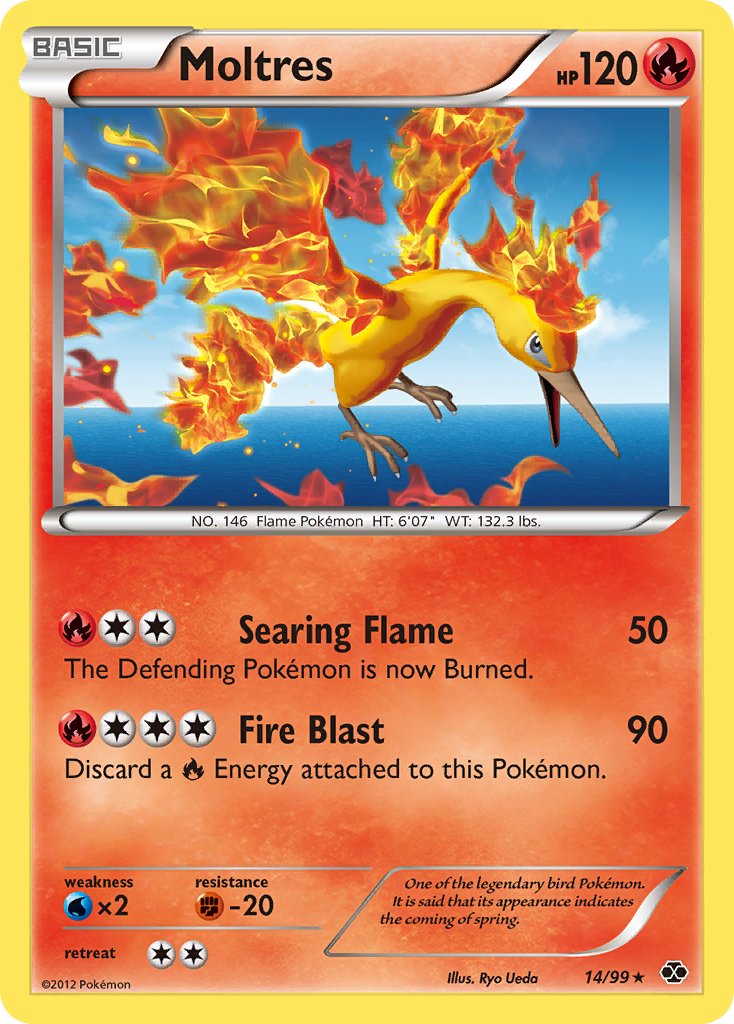 Moltres (14/99) (Blister Exclusive) [Black & White: Next Destinies] | Enigma On Main