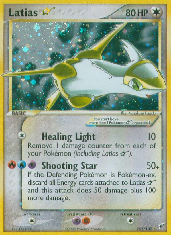 Latias Star (105/107) [EX: Deoxys] | Enigma On Main