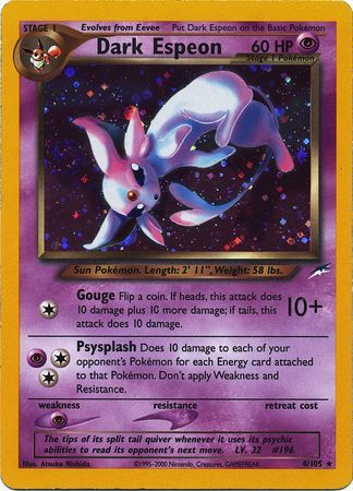 Dark Espeon (4/105) [Neo Destiny Unlimited] | Enigma On Main