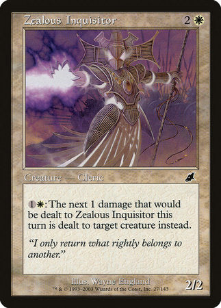 Zealous Inquisitor [Scourge] | Enigma On Main