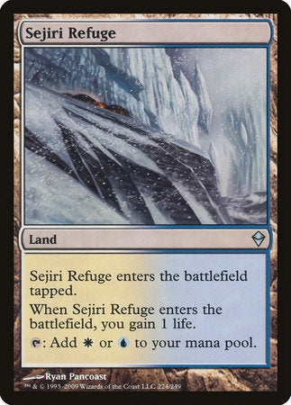 Sejiri Refuge [Zendikar] | Enigma On Main