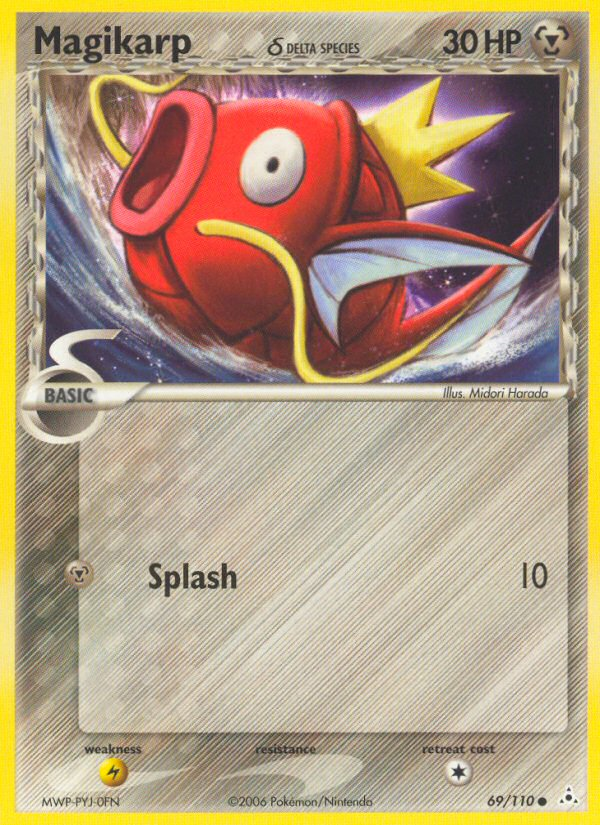 Magikarp (69/110) (Delta Species) [EX: Holon Phantoms] | Enigma On Main