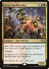 Gruul Spellbreaker [Promo Pack: Throne of Eldraine] | Enigma On Main