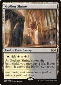 Godless Shrine [Promo Pack: Throne of Eldraine] | Enigma On Main