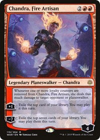 Chandra, Fire Artisan [Promo Pack: Throne of Eldraine] | Enigma On Main