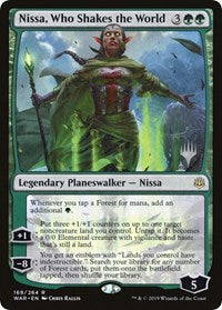 Nissa, Who Shakes the World [Promo Pack: Throne of Eldraine] | Enigma On Main