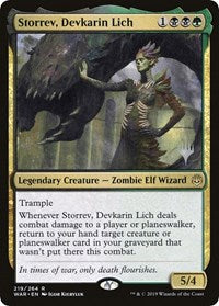 Storrev, Devkarin Lich [Promo Pack: Throne of Eldraine] | Enigma On Main