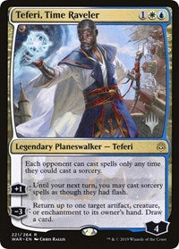 Teferi, Time Raveler [Promo Pack: Throne of Eldraine] | Enigma On Main