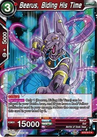 Beerus, Biding His Time [BT8-014] | Enigma On Main