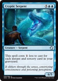 Cryptic Serpent [Magic Game Night 2019] | Enigma On Main