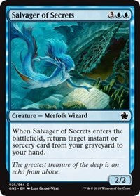 Salvager of Secrets [Magic Game Night 2019] | Enigma On Main