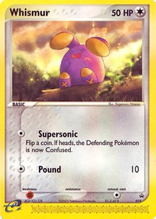 Whismur (019) (Cosmos Holo) [Nintendo: Black Star Promos] | Enigma On Main