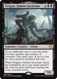 Torgaar, Famine Incarnate [Magic Game Night 2019] | Enigma On Main