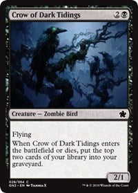 Crow of Dark Tidings [Magic Game Night 2019] | Enigma On Main