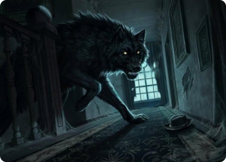 Primal Adversary Art Card [Innistrad: Midnight Hunt Art Series] | Enigma On Main