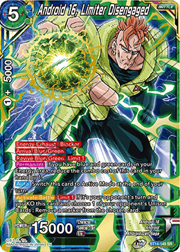 Android 16, Limiter Disengaged (BT14-149) [Cross Spirits] | Enigma On Main