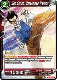 Son Gohan, Determined Training (Malicious Machinations) [BT8-005_PR] | Enigma On Main