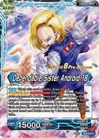 Android 18 // Dependable Sister Android 18 (Malicious Machinations) [BT8-023_PR] | Enigma On Main