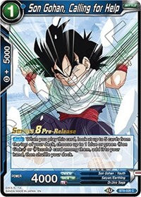 Son Gohan, Calling for Help (Malicious Machinations) [BT8-028_PR] | Enigma On Main