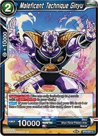 Maleficent Technique Ginyu (Malicious Machinations) [BT8-037_PR] | Enigma On Main