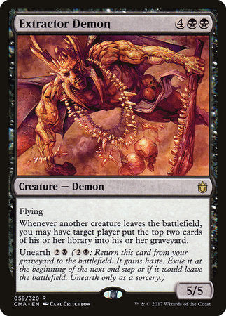 Extractor Demon [Commander Anthology] | Enigma On Main