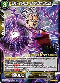 Baby Vegeta, an Unfair Choice (Malicious Machinations) [BT8-082_PR] | Enigma On Main