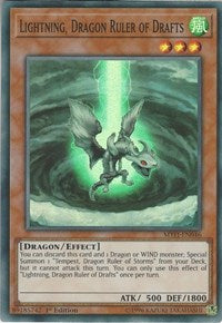 Lightning, Dragon Ruler of Drafts [Mystic Fighters] [MYFI-EN046] | Enigma On Main