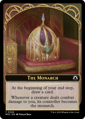 The Monarch // Shapeshifter Double-Sided Token [March of the Machine Commander Tokens] | Enigma On Main