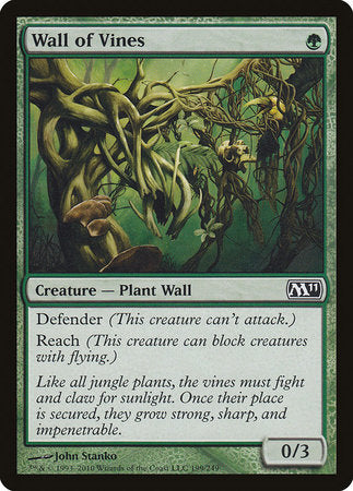 Wall of Vines [Magic 2011] | Enigma On Main