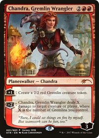 Chandra, Gremlin Wrangler [Unique and Miscellaneous Promos] | Enigma On Main