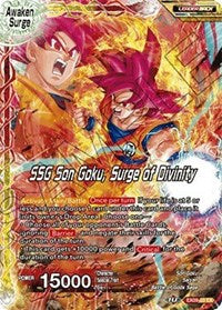 Super Saiyan Son Goku // SSG Son Goku, Surge of Divinity [EX09-03] | Enigma On Main