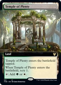Temple of Plenty (Extended Art) [Theros Beyond Death] | Enigma On Main