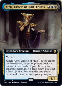 Atris, Oracle of Half-Truths (Extended Art) [Theros Beyond Death] | Enigma On Main