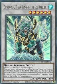 Dewloren, Tiger King of the Ice Barrier [SDFC-EN042] Ultra Rare | Enigma On Main