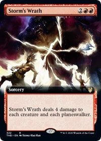 Storm's Wrath (Extended Art) [Theros Beyond Death] | Enigma On Main