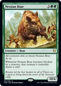 Nessian Boar [Theros Beyond Death] | Enigma On Main