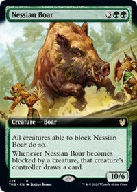 Nessian Boar (Extended Art) [Theros Beyond Death] | Enigma On Main