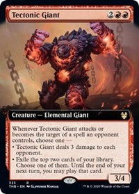 Tectonic Giant (Extended Art) [Theros Beyond Death] | Enigma On Main