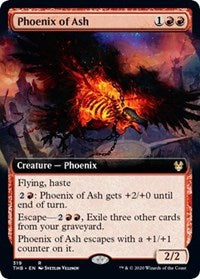 Phoenix of Ash (Extended Art) [Theros Beyond Death] | Enigma On Main