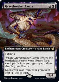 Gravebreaker Lamia (Extended Art) [Theros Beyond Death] | Enigma On Main